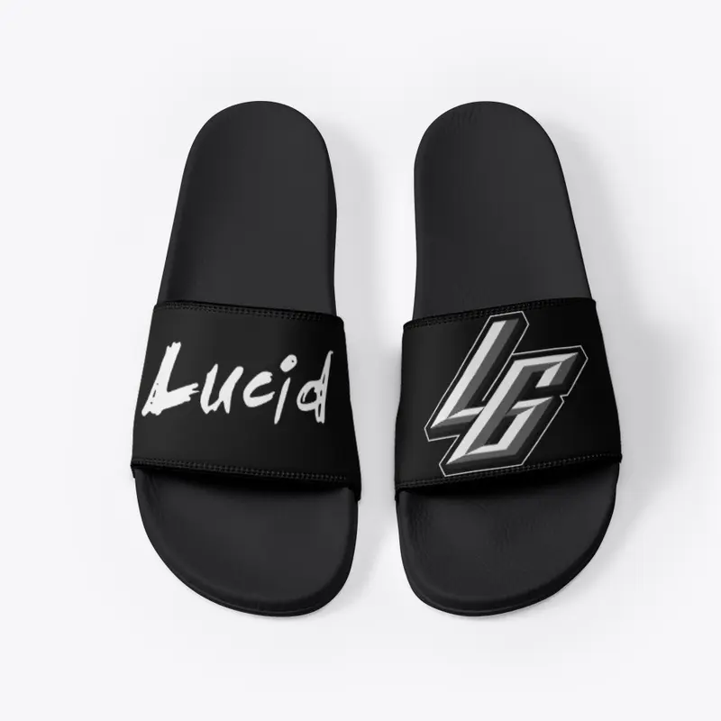 Lucid Gaming Black Slides